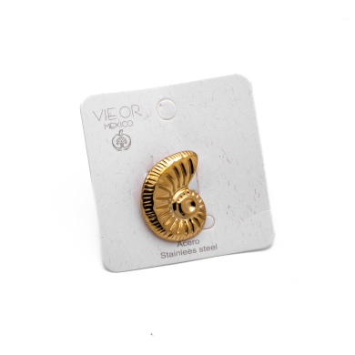 ANILLO ZO14810R DORADO Acero Inoxidable 2A32