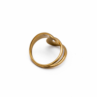 ANILLO ZO11202R150 Dorado Acero Inoxidable -A23