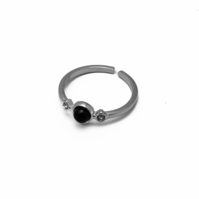 ANILLO ZO14131R PLATEADO Acero Inoxidable