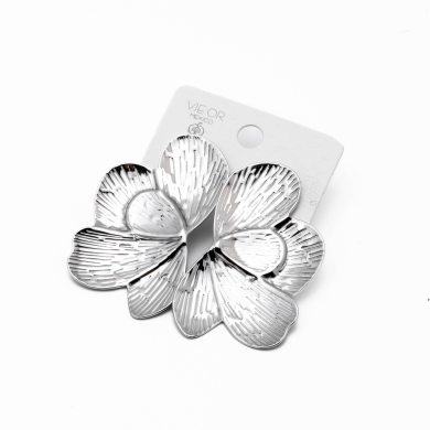 ARETES ZO14874E PLATEADO Acero Inoxidable G56