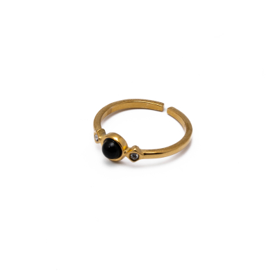 ANILLO ZO14131R DORADO Acero Inoxidable 2A21