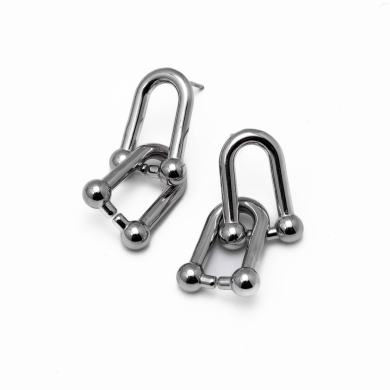 ARETES ZO13168E Plateado Acero Inoxidable -F42