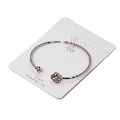 BRAZALETE ZO15150B PLATEADO Acero Inoxidable 2C21