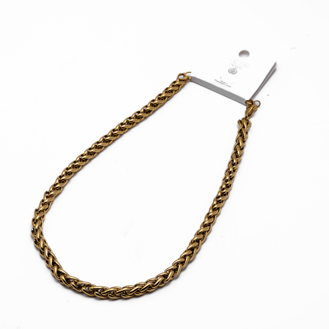COLLAR ZO15682N DORADO Acero Inoxidable 2D56