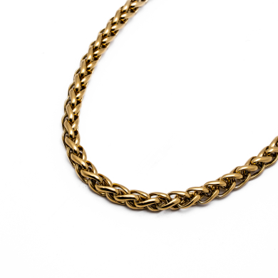 COLLAR ZO15682N DORADO Acero Inoxidable 2D56