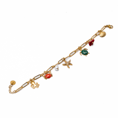 PULSERA ZO15245B DORADO Acero Inoxidable 2C34
