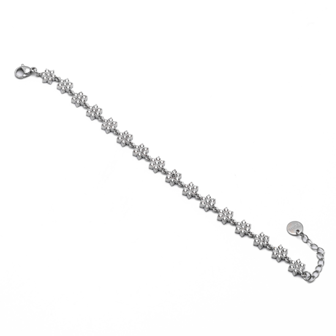 PULSERA ZO13962B PLATEADO Acero Inoxidable 2B22