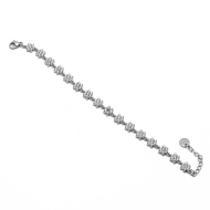 PULSERA ZO13962B PLATEADO Acero Inoxidable 2B22