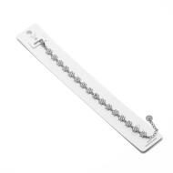PULSERA ZO13962B PLATEADO Acero Inoxidable 2B22