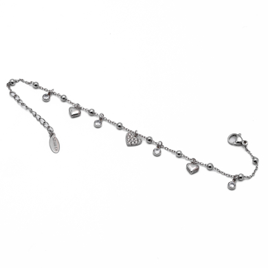 PULSERA ZO13325B PLATEADO Acero Inoxidable 2B16