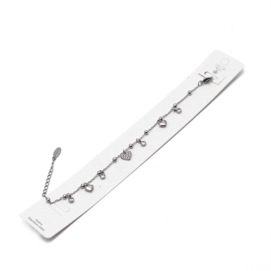 PULSERA ZO13325B PLATEADO Acero Inoxidable 2B16