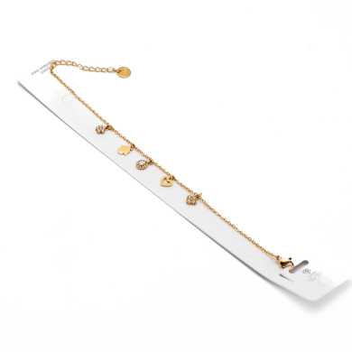PULSERA ZO14955B DORADO Acero Inoxidable