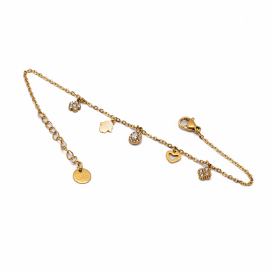 PULSERA ZO14955B DORADO Acero Inoxidable