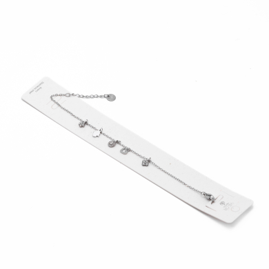 PULSERA ZO14955B PLATEADO Acero Inoxidable 2B12