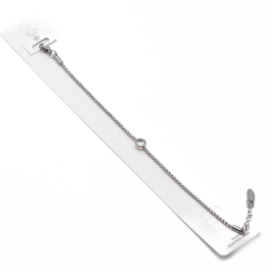 PULSERA ZO13480B PLATEADO Acero Inoxidable 2B45