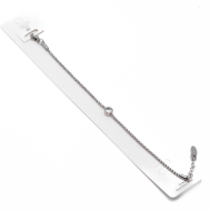 PULSERA ZO13480B PLATEADO Acero Inoxidable 2B45