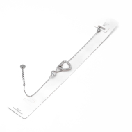 PULSERA ZO15361B PLATEADO Acero Inoxidable 2B33