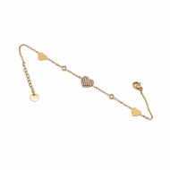 PULSERA ZO15535B DORADO Acero Inoxidable 2B16