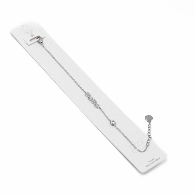 PULSERA ZO9298B150 PLATEADO Acero Inoxidable 2B46