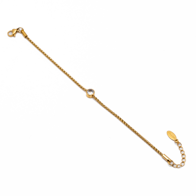 PULSERA ZO13480B DORADO Acero Inoxidable