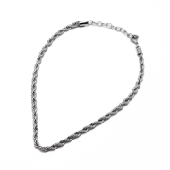 COLLAR ZO12283N/6MM PLATEADO Acero Inoxidable 2D26