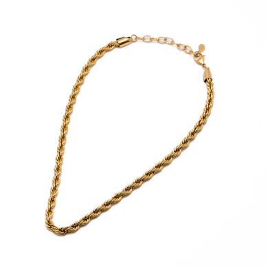 COLLAR ZO12283N/6MM DORADO Acero Inoxidable 2D26