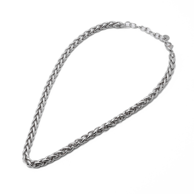 COLLAR ZO15682N PLATEADO Acero Inoxidable 2D56
