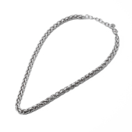 COLLAR ZO15682N PLATEADO Acero Inoxidable 2D56