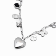 COLLAR ZO13474N PLATEADO Acero Inoxidable 2D41