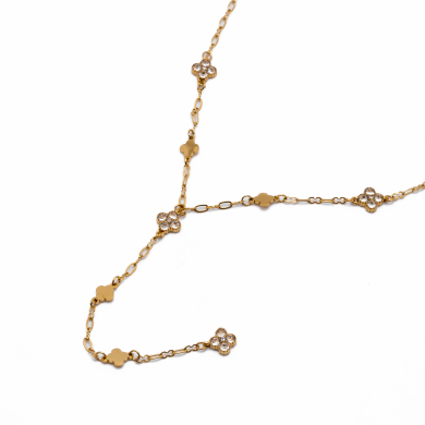 COLLAR ZO15098N DORADO Acero Inoxidable E33
