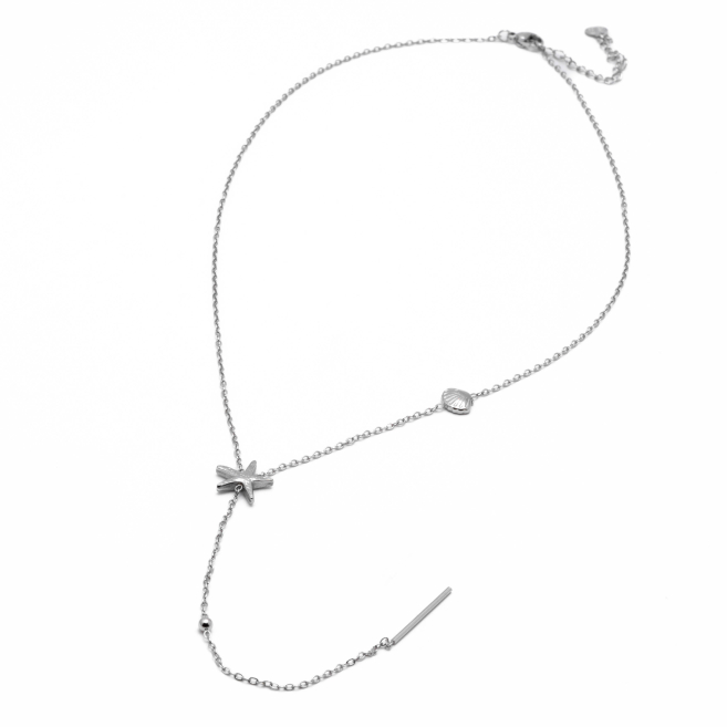 COLLAR Y00537 PLATEADO Acero Inoxidable 2D44