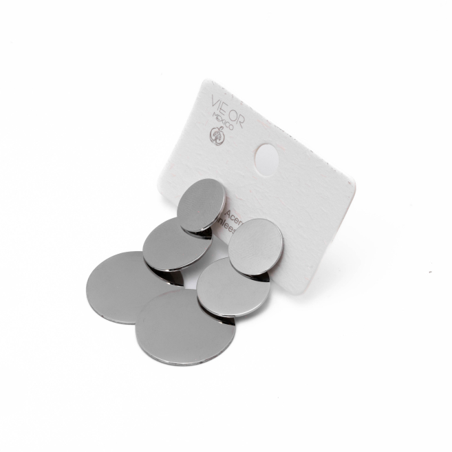 ARETES ZO5862E Plateado Acero Inoxidable -G26