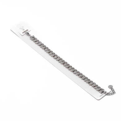 PULSERA ZO13834B PLATEADO Acero Inoxidable