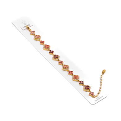 PULSERA ZO15143B DORADO+ROSA Acero Inoxidable
