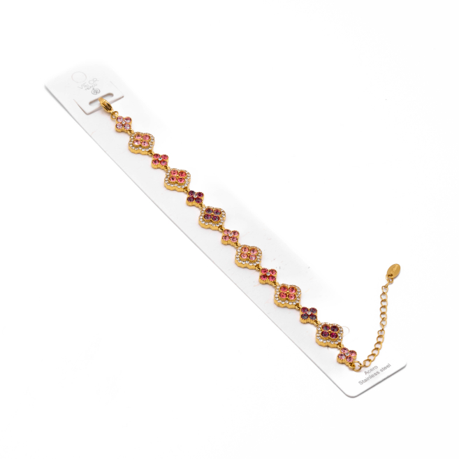 PULSERA ZO15143B DORADO+ROSA Acero Inoxidable 2C37