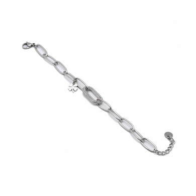 PULSERA ZO15583B PLATEADO Acero Inoxidable 2B47