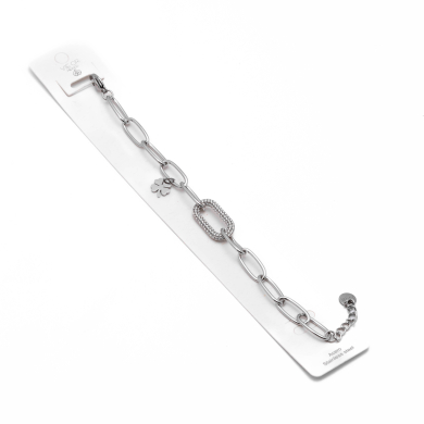 PULSERA ZO15583B PLATEADO Acero Inoxidable 2B47