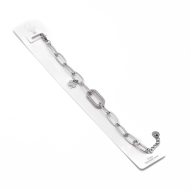 PULSERA ZO15583B PLATEADO Acero Inoxidable 2B47