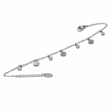 PULSERA ZO14920B PLATEADO Acero Inoxidable 2B17
