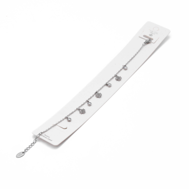 PULSERA ZO14920B PLATEADO Acero Inoxidable 2B17