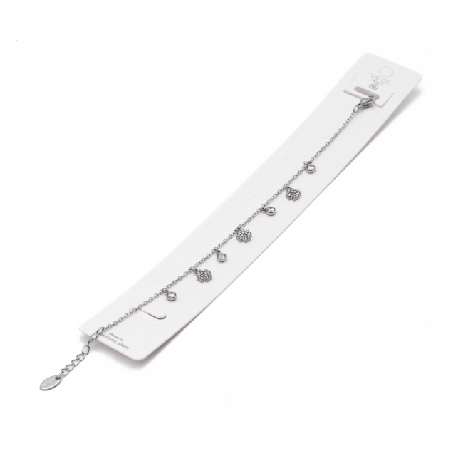 PULSERA ZO14920B PLATEADO Acero Inoxidable 2B17