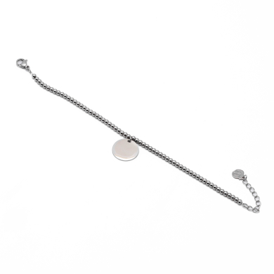 PULSERA ZO11507B PLATEADO Acero Inoxidable 2B19