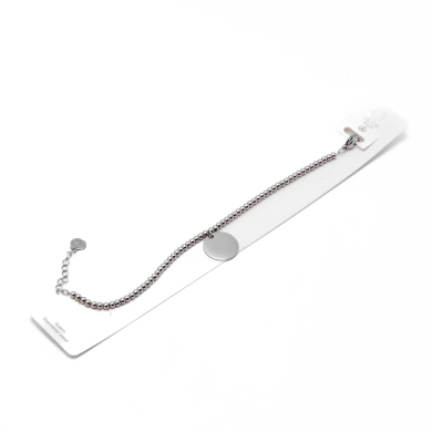 PULSERA ZO11507B PLATEADO Acero Inoxidable 2B19