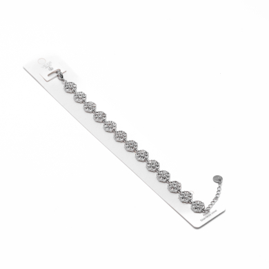 PULSERA ZO15118B PLATEADO Acero Inoxidable 2C37