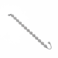 PULSERA ZO15118B PLATEADO Acero Inoxidable 2C37
