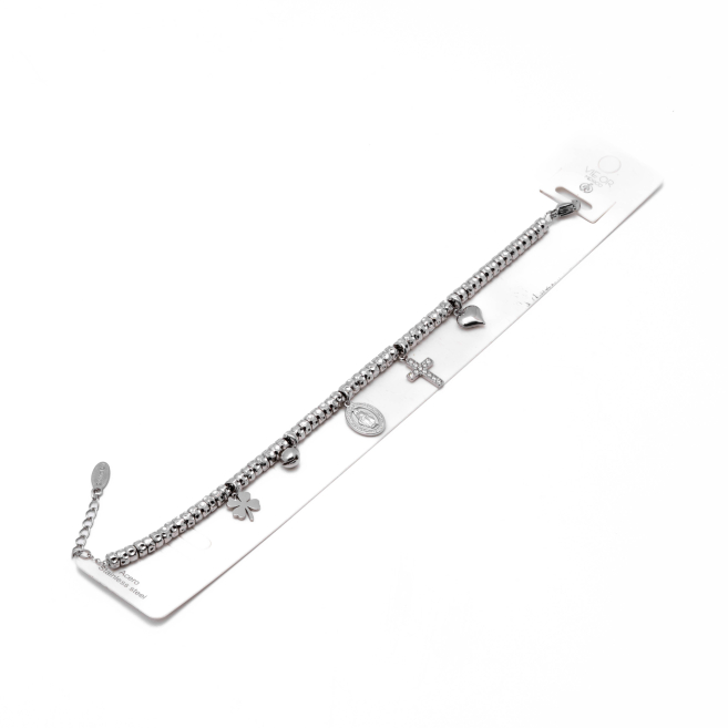 PULSERA ZO13521B PLATEADO Acero Inoxidable 2C43