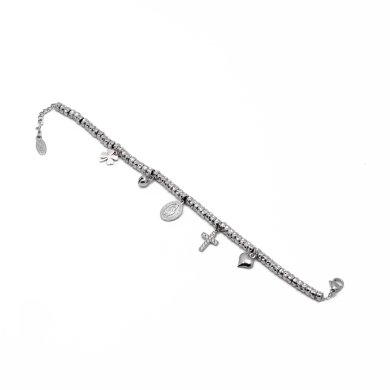 PULSERA ZO13521B PLATEADO Acero Inoxidable 2C43