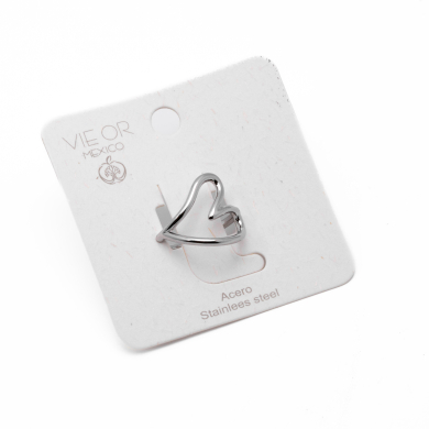 ANILLO ZO15508R PLATEADO Acero Inoxidable A210
