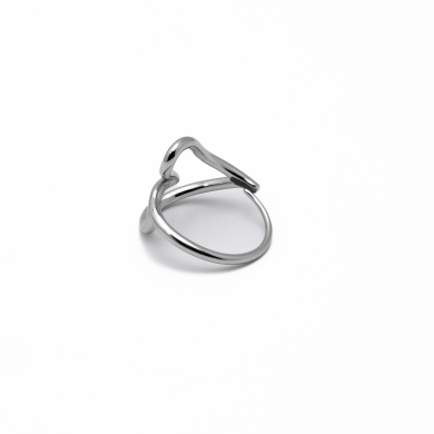 ANILLO ZO15508R PLATEADO Acero Inoxidable A210