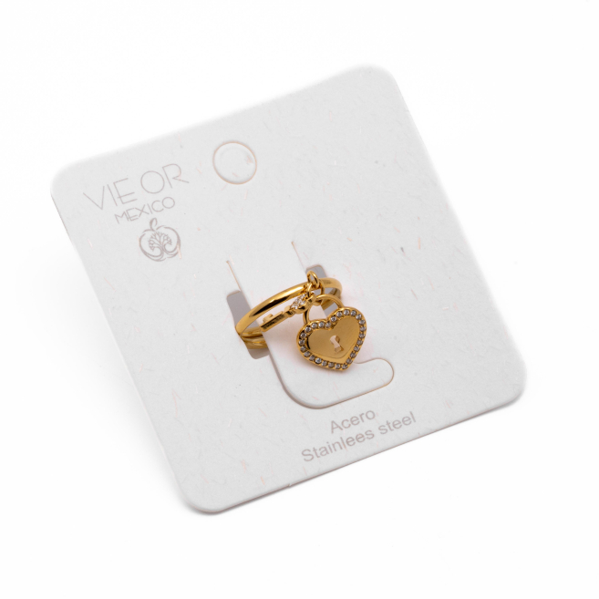 ANILLO ACERO Dorado ZO11903R -A31 A32
